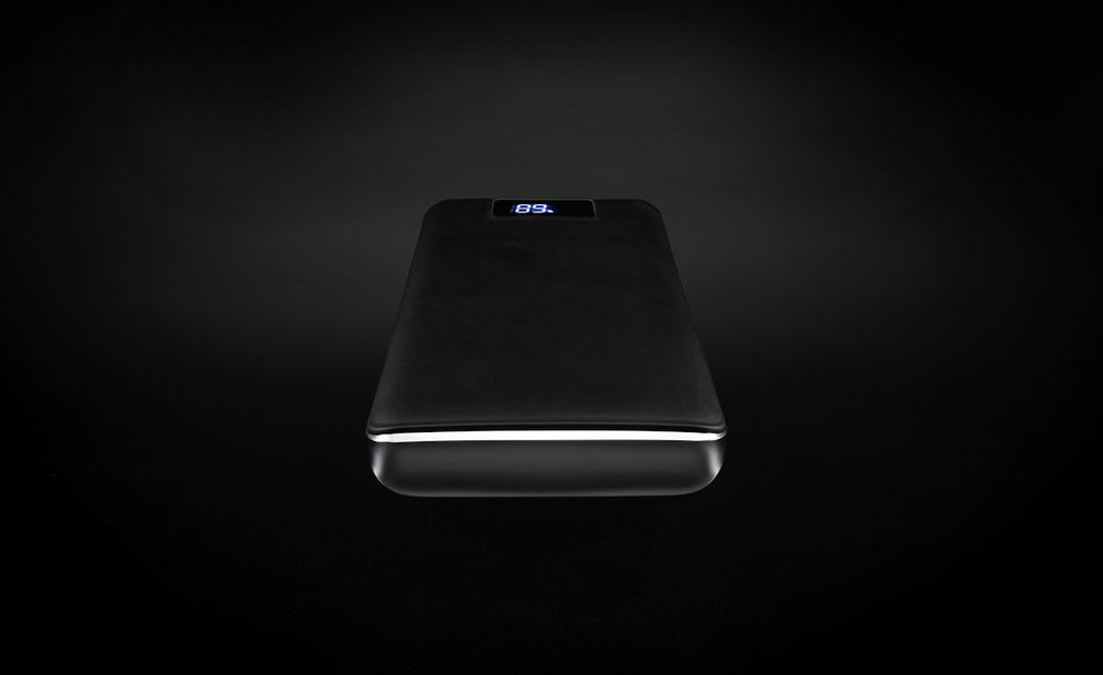 Black portable power bank