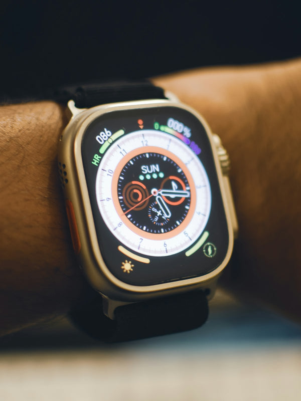 Smartwatch worn on wrist