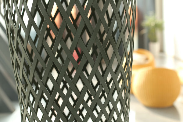 Woven storage basket